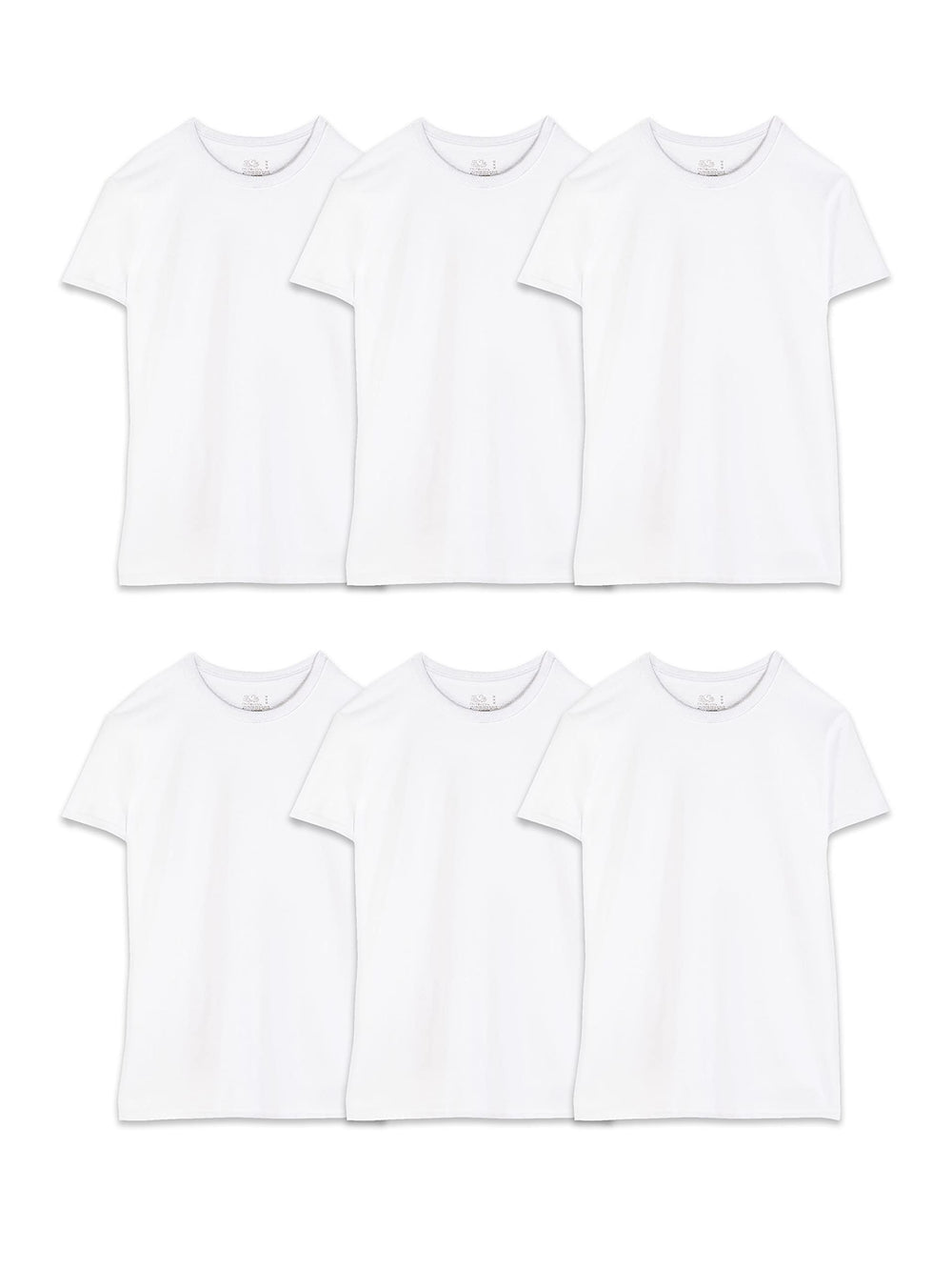 Fruit of The Loom Men's Crew Tee Undershirts, Moisture Wicking & Tag Free, Also Available in Big & Tall