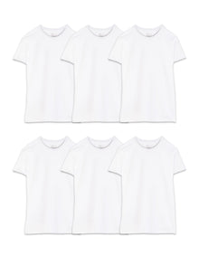 Fruit of The Loom Men's Crew Tee Undershirts, Moisture Wicking & Tag Free, Also Available in Big & Tall