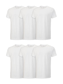 Fruit of The Loom Men's Crew Tee Undershirts, Moisture Wicking & Tag Free, Also Available in Big & Tall