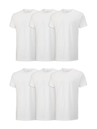 Fruit of The Loom Men's Crew Tee Undershirts, Moisture Wicking & Tag Free, Also Available in Big & Tall