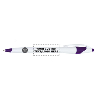 DISCOUNT PROMOS Personalized Ballpoint Pens Bulk Pack of 4-5,000 counts Black Ink, Slim & Curvy Design, Retractable, Ideal for Office, Corporate Merchandise, Tradeshows- Teal