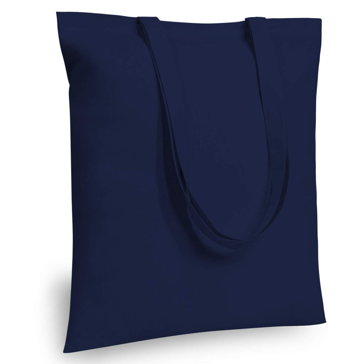 TOPDesign 5 | 12 | 24 | 48 | 192 Pack Economical Cotton Tote Bags, Lightweight Medium Reusable Grocery Shopping Cloth Bags, Suitable for DIY, Advertising, Promotion, Gift, Activity (5-Pack)