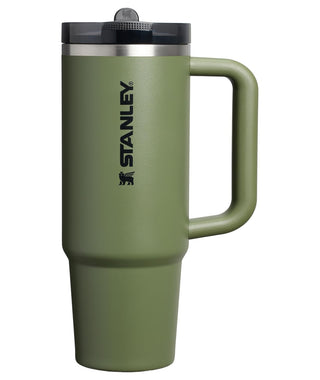 STANLEY Quencher ProTour Flip Straw Tumbler with Leakproof Lid 30 oz | Built-in Straw and Handle | Cup Holder Compatible for Travel | insulated Stainless Steel Cup | BPA-Free | Twilight VRT