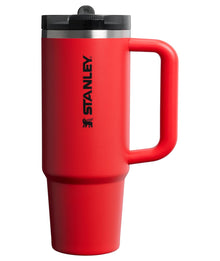 STANLEY Quencher ProTour Flip Straw Tumbler with Leakproof Lid 30 oz | Built-in Straw and Handle | Cup Holder Compatible for Travel | insulated Stainless Steel Cup | BPA-Free | Twilight VRT