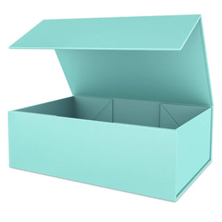 White Gift Box 10" x 6" x 3" with Magnetic Closure Lid Gift Boxe for Presents,Bridesmaid Gifts Boxes,Cute Box,Birthday Box,Luxury for Gift Packaging, Magnetic Gift Boxe for Wrapping Gifts (White)