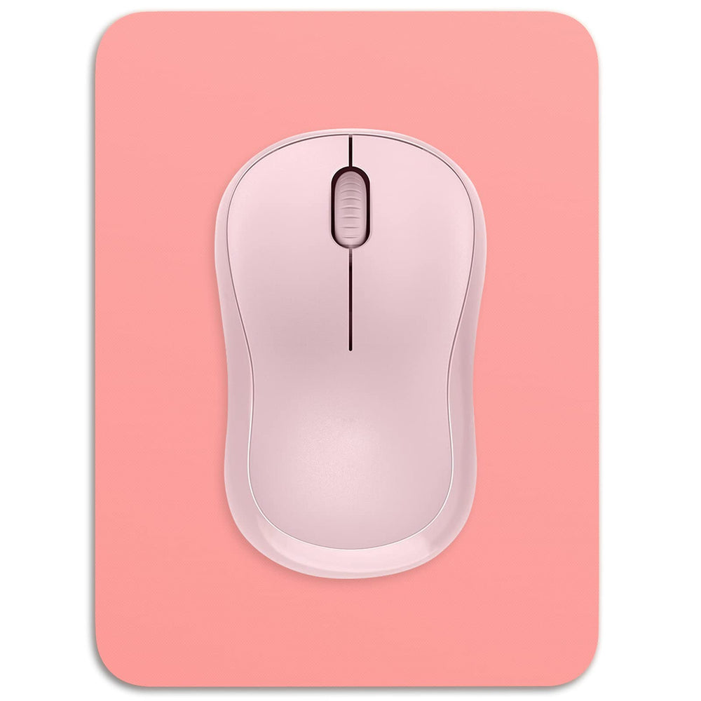 Dapesuom Small Mouse Pad, 5 x 6 Inch Thick Rubber Premium-Textured Non-Slip Portable & Washable Mini Mouse Mat for Women Men Wireless Laptops Keyboard Tray Gaming Work Computer Travel, Jet Black