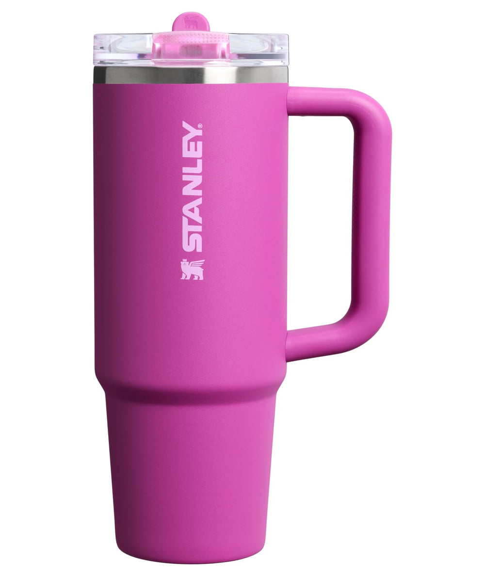 STANLEY Quencher ProTour Flip Straw Tumbler with Leakproof Lid 30 oz | Built-in Straw and Handle | Cup Holder Compatible for Travel | insulated Stainless Steel Cup | BPA-Free | Twilight VRT