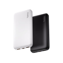 Miady 2-Pack Portable Charger, Slim 10000mAh Power Bank Travel Battery Pack 3 Outputs 2 Inputs Compatible with iPhone 17/16/15/14/13 Galaxy S24/22 iPad Android etc (Black+White)