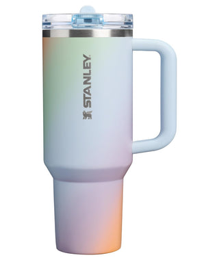 STANLEY Quencher ProTour Flip Straw Tumbler with Leakproof Lid 30 oz | Built-in Straw and Handle | Cup Holder Compatible for Travel | insulated Stainless Steel Cup | BPA-Free | Twilight VRT
