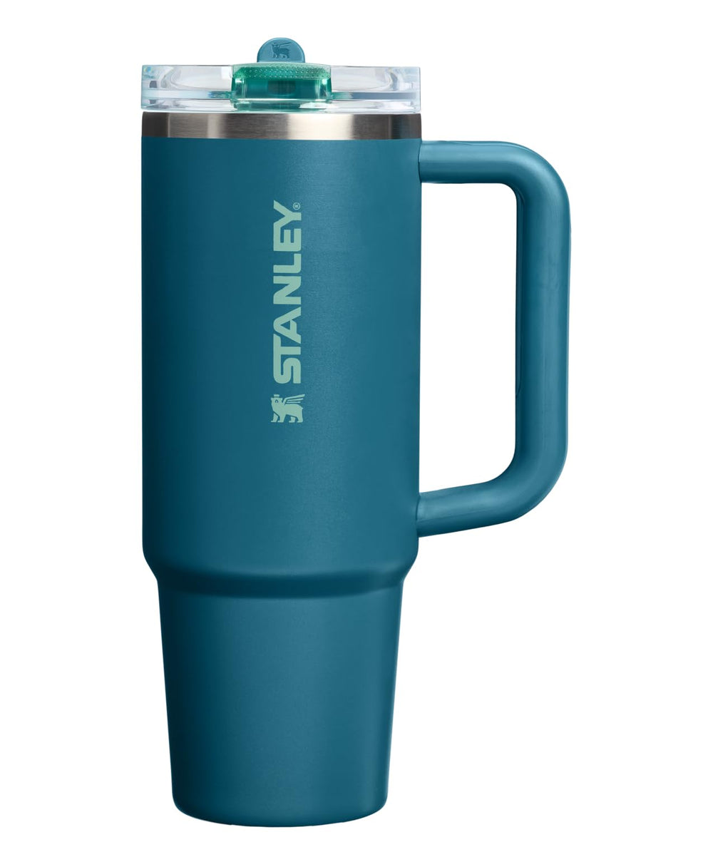 STANLEY Quencher ProTour Flip Straw Tumbler with Leakproof Lid 30 oz | Built-in Straw and Handle | Cup Holder Compatible for Travel | insulated Stainless Steel Cup | BPA-Free | Twilight VRT