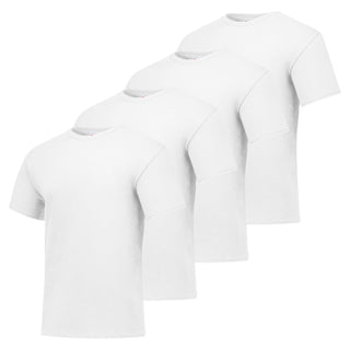 Hanes Men's Short Sleeve T-Shirt Pack, Big & Tall, Crewneck Cotton T-Shirts for Men, Value Packs