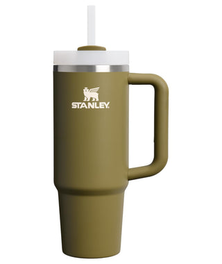 STANLEY Quencher H2.0 Tumbler with Handle and Straw 30 oz | Flowstate 3-Position Lid | Cup Holder Compatible for Travel | Insulated Stainless Steel Cup | BPA-Free | Rose Quartz 2.0