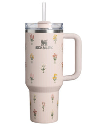 STANLEY Quencher H2.0 Tumbler with Handle and Straw 30 oz | Flowstate 3-Position Lid | Cup Holder Compatible for Travel | Insulated Stainless Steel Cup | BPA-Free | Rose Quartz 2.0