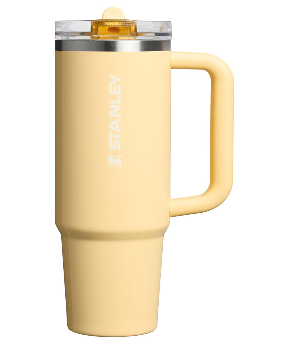 STANLEY Quencher ProTour Flip Straw Tumbler with Leakproof Lid 30 oz | Built-in Straw and Handle | Cup Holder Compatible for Travel | insulated Stainless Steel Cup | BPA-Free | Twilight VRT