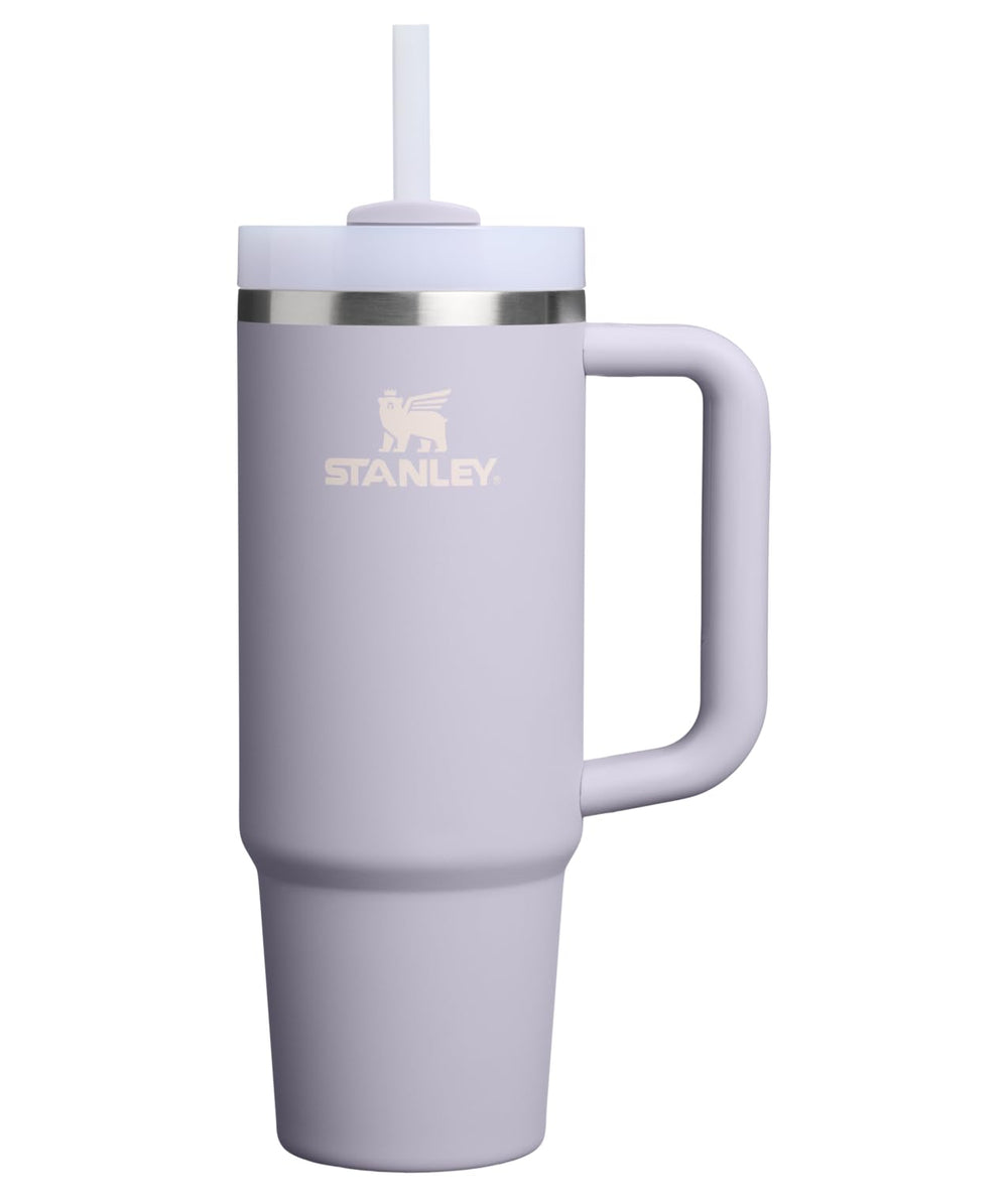 STANLEY Quencher H2.0 Tumbler with Handle and Straw 30 oz | Flowstate 3-Position Lid | Cup Holder Compatible for Travel | Insulated Stainless Steel Cup | BPA-Free | Rose Quartz 2.0