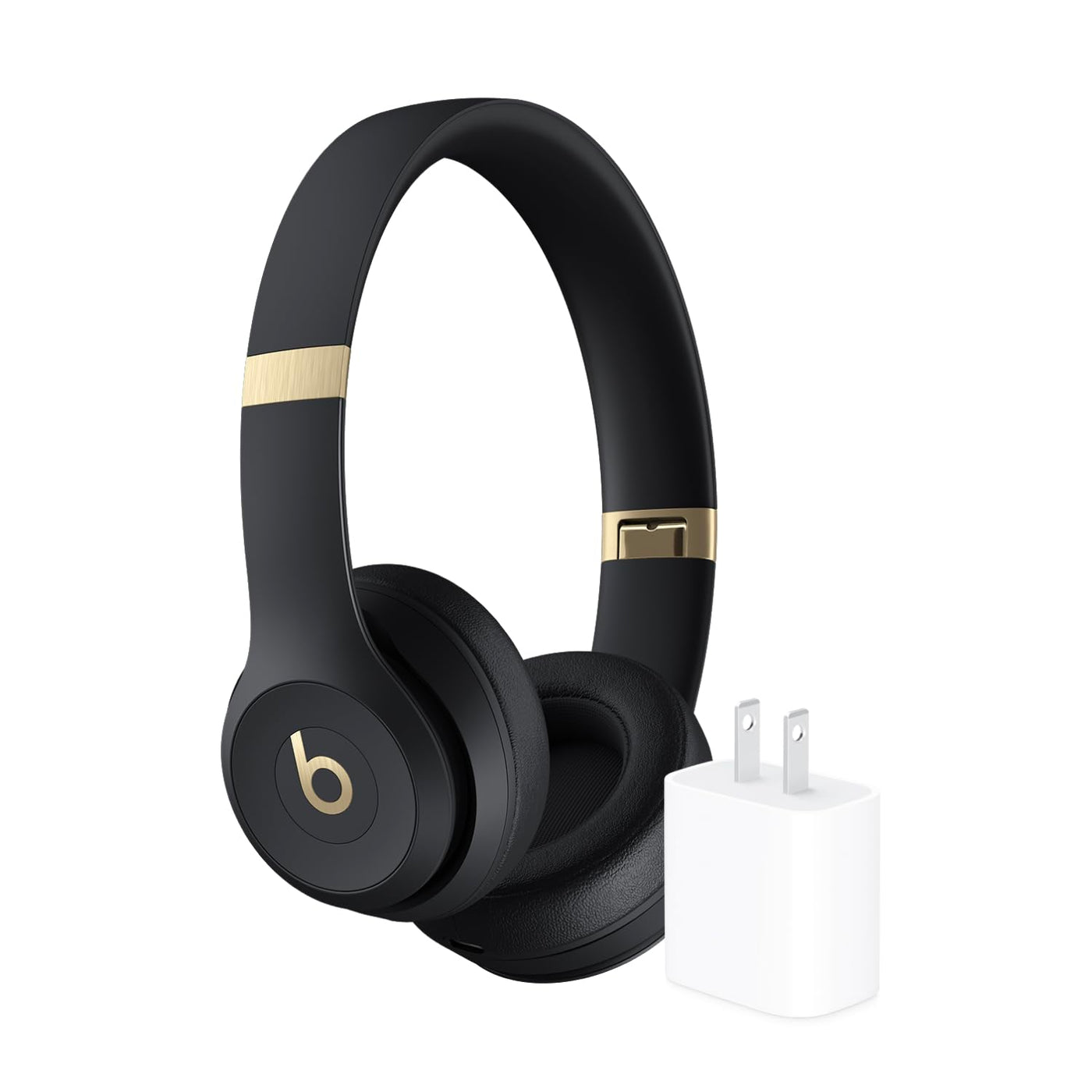 Beats Solo 4 - Wireless On-Ear Bluetooth Headphones, Up to 50-Hour Battery Life, Ultra-Lightweight Comfort, Powerful and Balanced Sound, Apple & Android Compatible - Matte Black