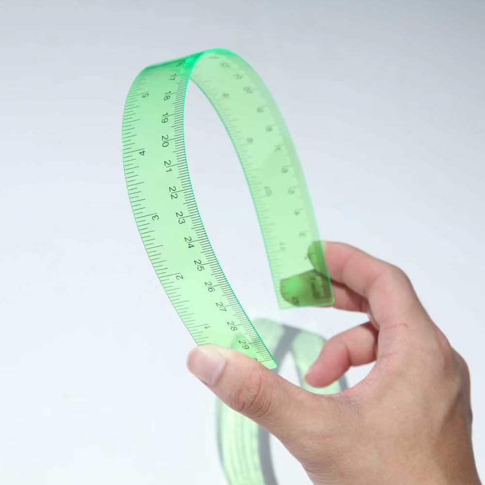 Ruler 12 Inch,Kid Rulers for School,Rulers Bulk for Classroom 8 Pack