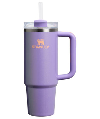 STANLEY Quencher H2.0 Tumbler with Handle and Straw 30 oz | Flowstate 3-Position Lid | Cup Holder Compatible for Travel | Insulated Stainless Steel Cup | BPA-Free | Rose Quartz 2.0