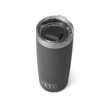 YETI Rambler 10 oz Tumbler, Stainless Steel, Vacuum Insulated with MagSlider Lid, Black Forest Green