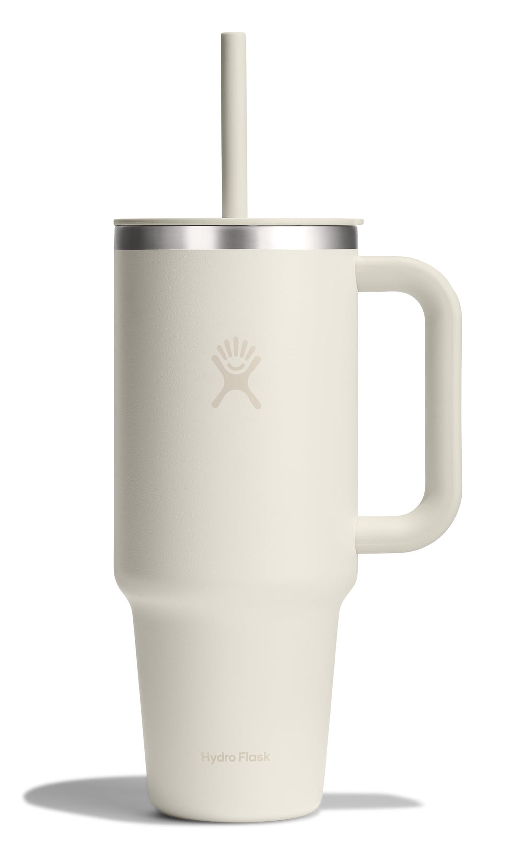 Hydro Flask Travel Tumbler with Handle, Lid and Straw - Insulated Stainless Steel in 32 Oz Trillium
