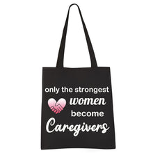 VAMSII Caregiver Tote Bag - Appreciation Gifts Canvas Bag for Women - Caretaker Supplies