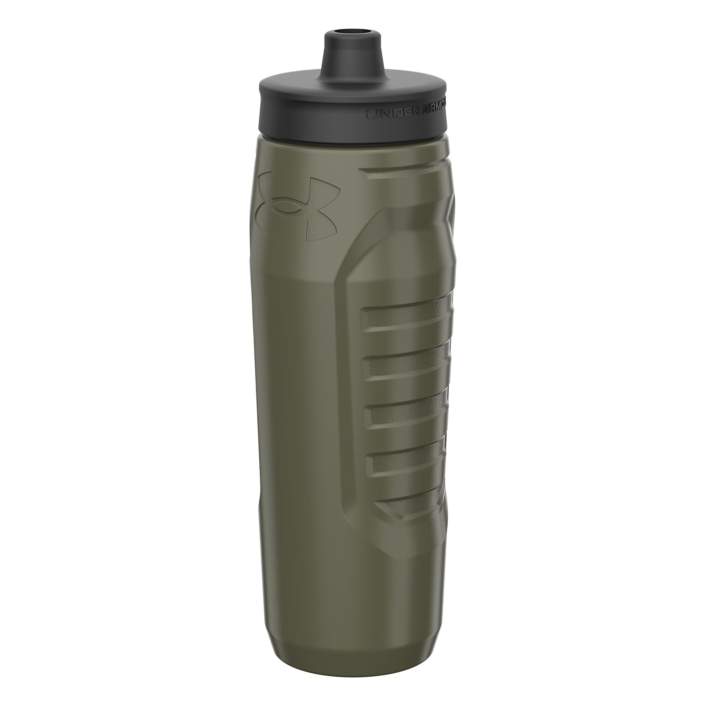 Under Armour Squeeze Water Bottles, 32 oz Water Bottles, Sideline Sports Water Bottle with Quick-Shot Lid, Quick & Easy Hydration, Gym Water Bottles, Squeeze Bottle, 1 32oz Bottle