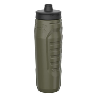 Under Armour Squeeze Water Bottles, 32 oz Water Bottles, Sideline Sports Water Bottle with Quick-Shot Lid, Quick & Easy Hydration, Gym Water Bottles, Squeeze Bottle, 1 32oz Bottle