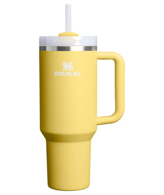 STANLEY Quencher H2.0 Tumbler with Handle and Straw 30 oz | Flowstate 3-Position Lid | Cup Holder Compatible for Travel | Insulated Stainless Steel Cup | BPA-Free | Rose Quartz 2.0