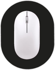 Small Mouse pad, Portable, Waterproof Non-Slip Rubber Bottom, Suitable for Wireless Mouse, Laptop Keyboard Tray for Both Men and Women, Office Travel Black 5.5x7.5in