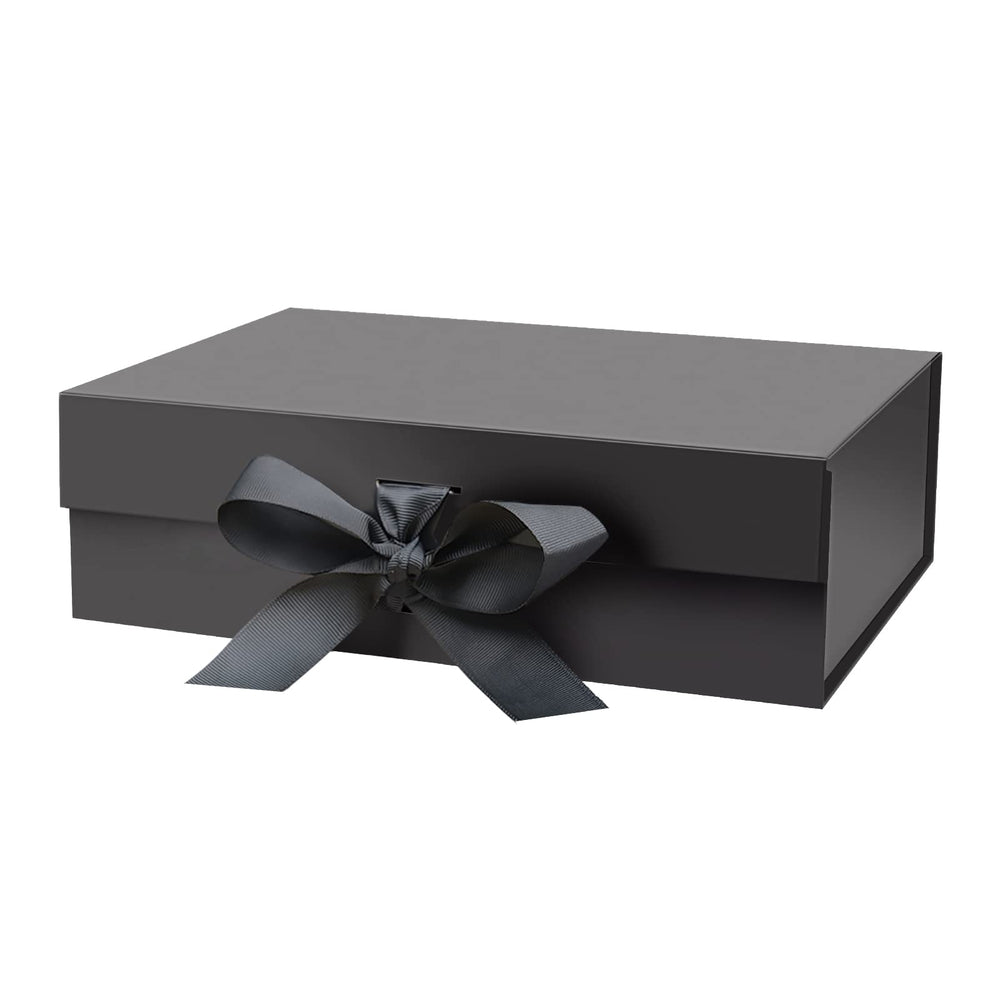 DaiUni 10.5"X7.5"X3.1" Pink Magnetic Gift Box with Lid and Ribbon for Presents