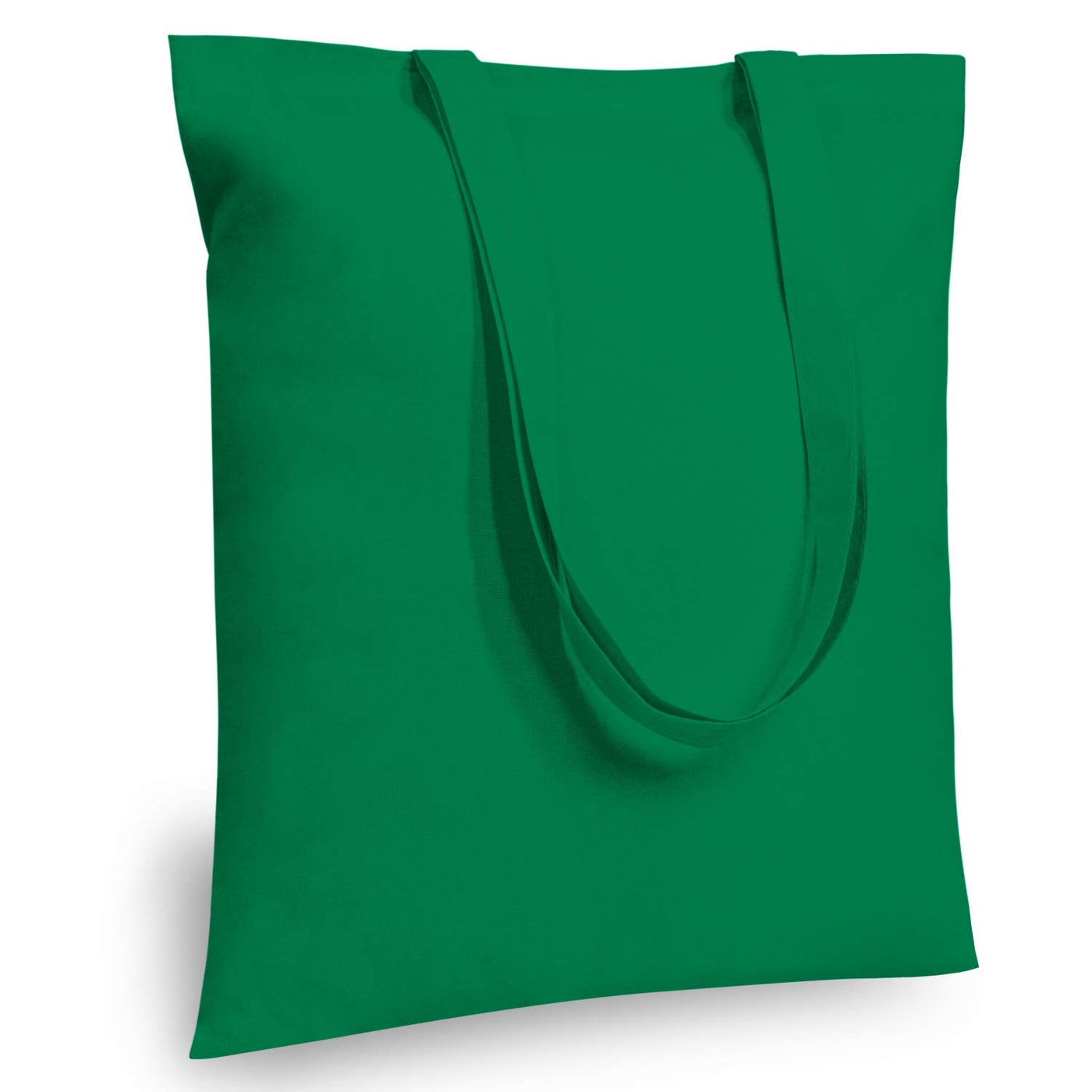 TOPDesign 5 | 12 | 24 | 48 | 192 Pack Economical Cotton Tote Bags, Lightweight Medium Reusable Grocery Shopping Cloth Bags, Suitable for DIY, Advertising, Promotion, Gift, Activity (5-Pack)
