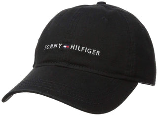 Tommy Hilfiger Men's Cotton Logo Adjustable Baseball Cap