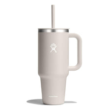 Hydro Flask Travel Tumbler with Handle, Lid and Straw - Insulated Stainless Steel in 32 Oz Trillium