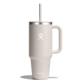 Hydro Flask Travel Tumbler with Handle, Lid and Straw - Insulated Stainless Steel in 32 Oz Trillium
