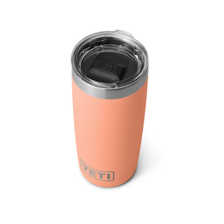 YETI Rambler 10 oz Tumbler, Stainless Steel, Vacuum Insulated with MagSlider Lid, Black Forest Green