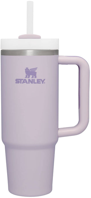 STANLEY Quencher H2.0 Tumbler with Handle and Straw 30 oz | Flowstate 3-Position Lid | Cup Holder Compatible for Travel | Insulated Stainless Steel Cup | BPA-Free | Rose Quartz 2.0