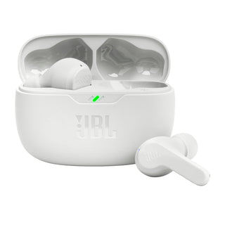 JBL Vibe Beam - True Wireless JBL Deep Bass Sound Earbuds, Bluetooth 5.2, Water & Dust Resistant, Hands-Free Call with VoiceAware, Up to 32 Hours of Battery Life (Black)