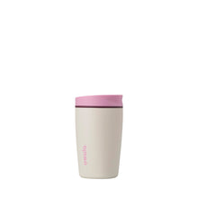 Owala SmoothSip Slider Insulated Stainless Steel Coffee Tumbler, Reusable Iced Coffee Cup, Hot Coffee Travel Mug, BPA Free 20 oz, Vanilla Bean