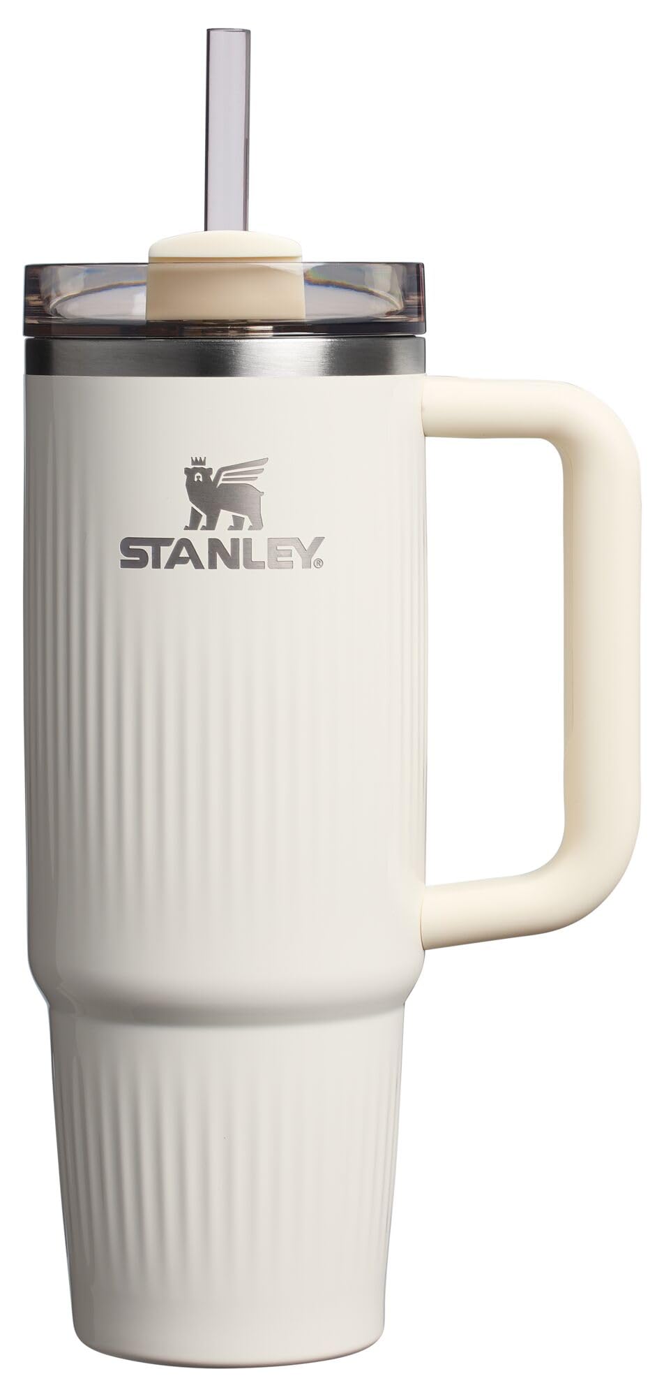 STANLEY Quencher H2.0 Tumbler with Handle and Straw 30 oz | Flowstate 3-Position Lid | Cup Holder Compatible for Travel | Insulated Stainless Steel Cup | BPA-Free | Rose Quartz 2.0