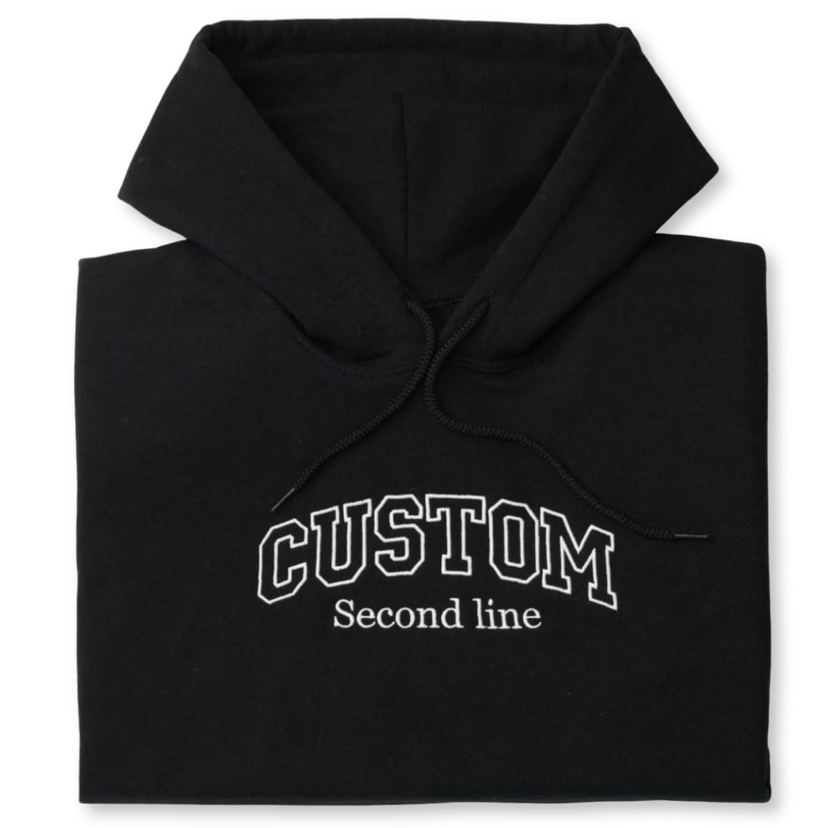 COUPLEHOODIES Custom Embroidered Logo Sweatshirt – Personalized Company Name or Branding, Teams, or Staff Uniforms