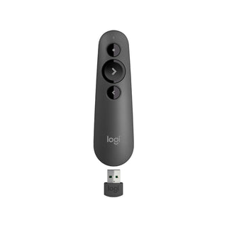 Logitech Wireless Presenter R400, USB-A PowerPoint Clicker with Laser Pointer, Wireless Presentation Clicker Remote
