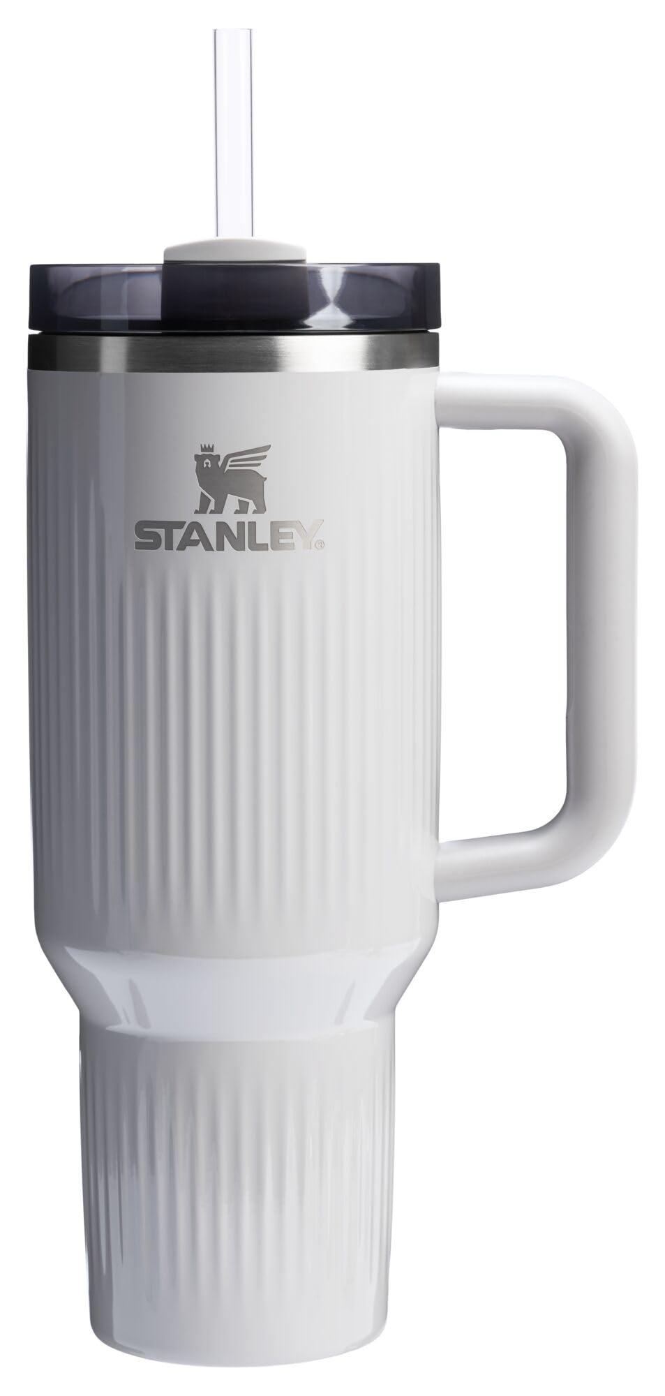 STANLEY Quencher H2.0 Tumbler with Handle and Straw 30 oz | Flowstate 3-Position Lid | Cup Holder Compatible for Travel | Insulated Stainless Steel Cup | BPA-Free | Rose Quartz 2.0