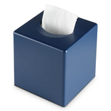 Y-in Hand Tissue Box Cover, Modern Decorative Square Facial Storage Tissue Box Holder, Home Accessories for Bathroom Vanity Countertops, Dressers, Night Stand, Parlors and Office - Matte Black