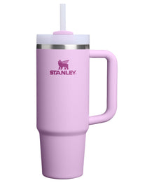 STANLEY Quencher H2.0 Tumbler with Handle and Straw 30 oz | Flowstate 3-Position Lid | Cup Holder Compatible for Travel | Insulated Stainless Steel Cup | BPA-Free | Rose Quartz 2.0
