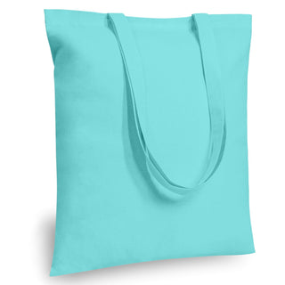 TOPDesign 5 | 12 | 24 | 48 | 192 Pack Economical Cotton Tote Bags, Lightweight Medium Reusable Grocery Shopping Cloth Bags, Suitable for DIY, Advertising, Promotion, Gift, Activity (5-Pack)