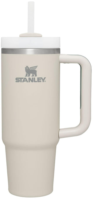 STANLEY Quencher H2.0 Tumbler with Handle and Straw 30 oz | Flowstate 3-Position Lid | Cup Holder Compatible for Travel | Insulated Stainless Steel Cup | BPA-Free | Rose Quartz 2.0