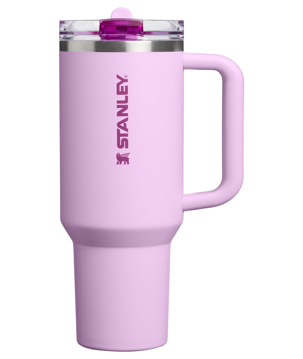 STANLEY Quencher ProTour Flip Straw Tumbler with Leakproof Lid 30 oz | Built-in Straw and Handle | Cup Holder Compatible for Travel | insulated Stainless Steel Cup | BPA-Free | Twilight VRT