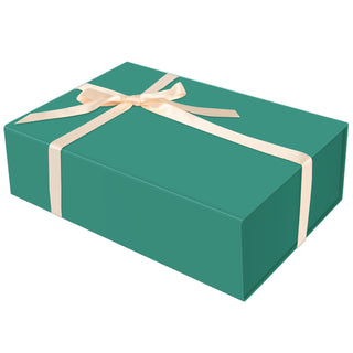 Brothersbox Black Gift Box 13.8"x9.1"x4.3" Large Gift Boxes for Presents with Magnetic Lid, Ribbon, Collapsible Boxes for Valentine's Day Mother's Day Christmas Birthday Wedding