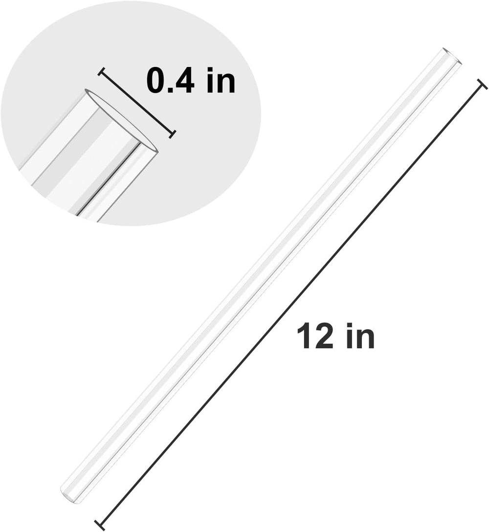 6 Pcs Replacement Straw for Stanley Adventure Quencher 40 oz 30 oz Cup Tumbler,Straws with Cleaning Brush for Stanley Accessories
