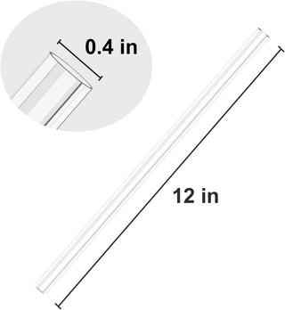 6 Pcs Replacement Straw for Stanley Adventure Quencher 40 oz 30 oz Cup Tumbler,Straws with Cleaning Brush for Stanley Accessories